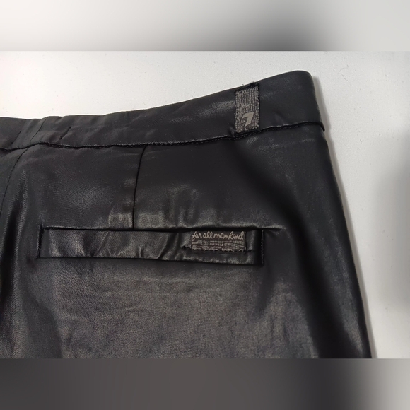 7 for All Mankind Ladies flat front, Lyocell /cotton straight leg pants. Size 29 - Picture 7 of 7